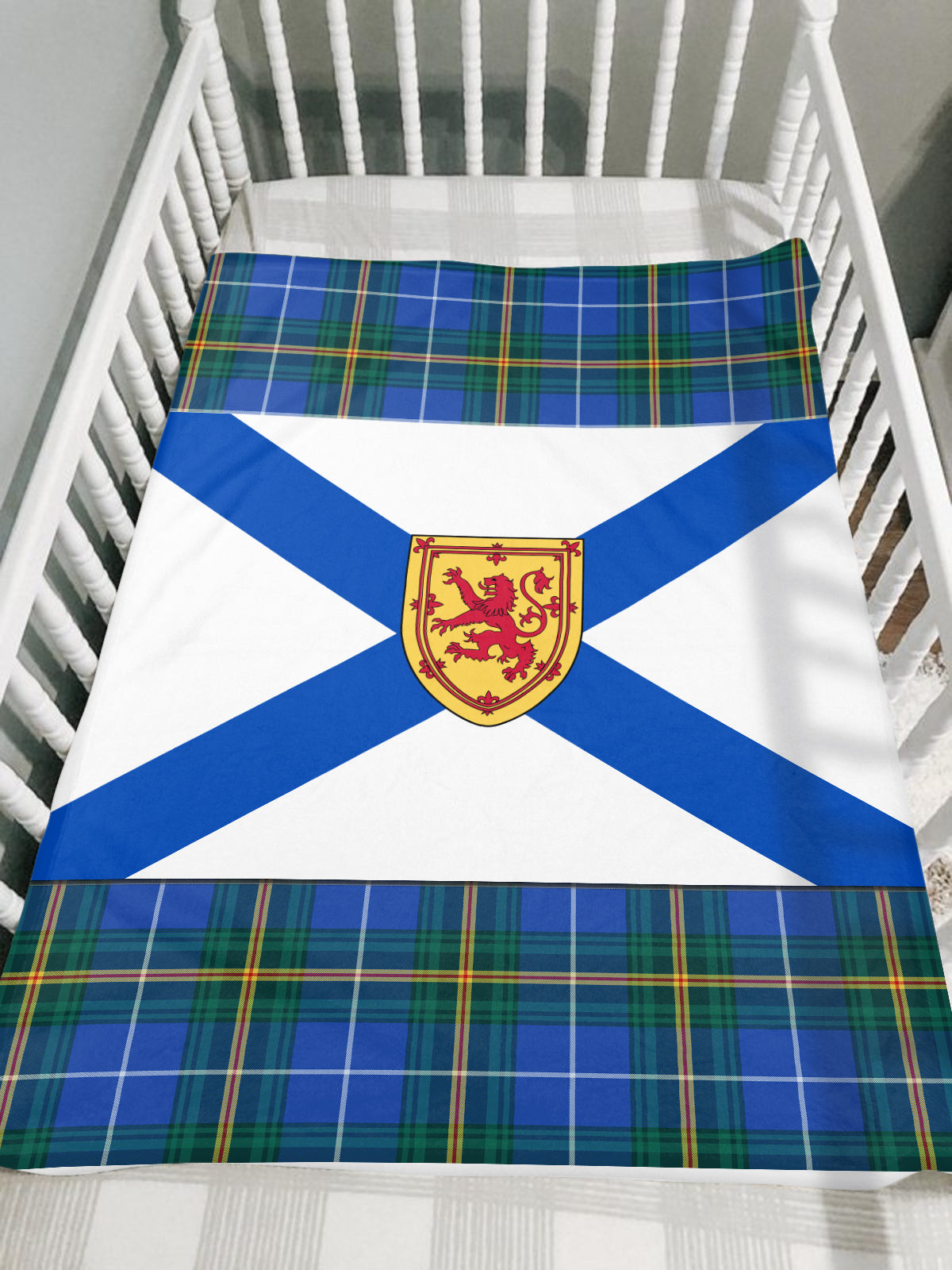 Nova Scotia Province Canada Tartan Blanket