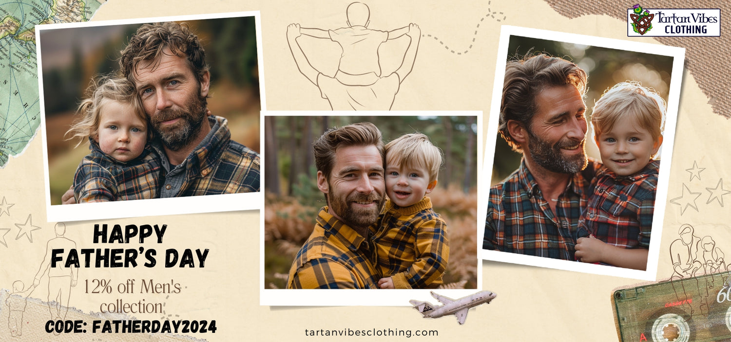Tartan Vibes Clothing - Father's Day Banner