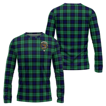 Abercrombie Tartan Long Sleeve T-Shirt with Family Crest
