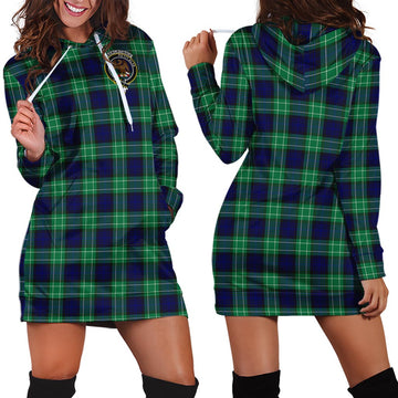Abercrombie Tartan Hoodie Dress with Family Crest