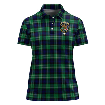 Abercrombie Tartan Polo Shirt with Family Crest For Women