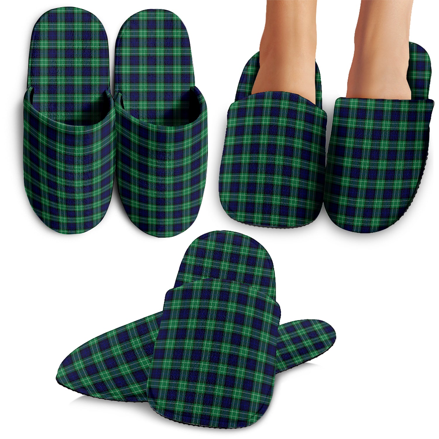 Abercrombie Tartan Home Slippers - Tartanvibesclothing
