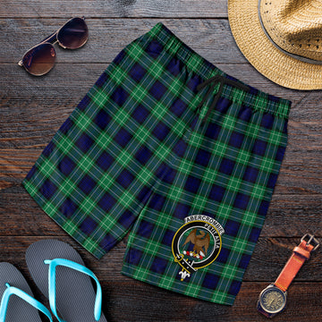 Abercrombie Tartan Mens Shorts with Family Crest