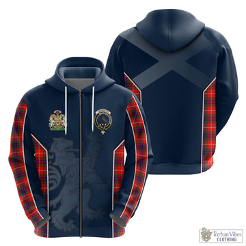 Abernethy Tartan Hoodie with Family Crest and Lion Rampant Vibes Sport Style