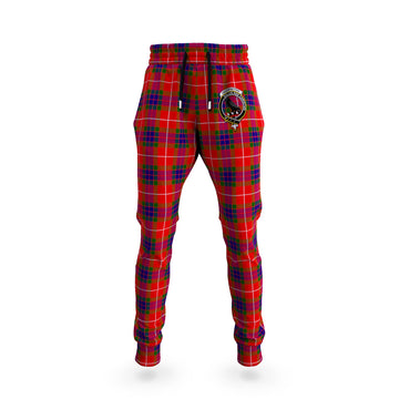 Abernethy Tartan Joggers Pants with Family Crest