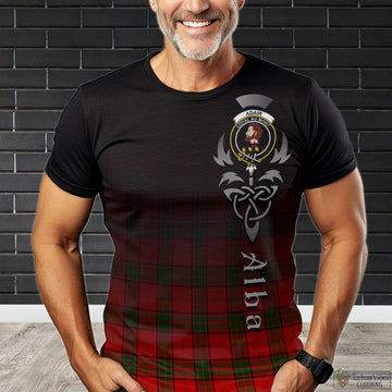 Adair Tartan T-Shirt Featuring Alba Gu Brath Family Crest Celtic Inspired