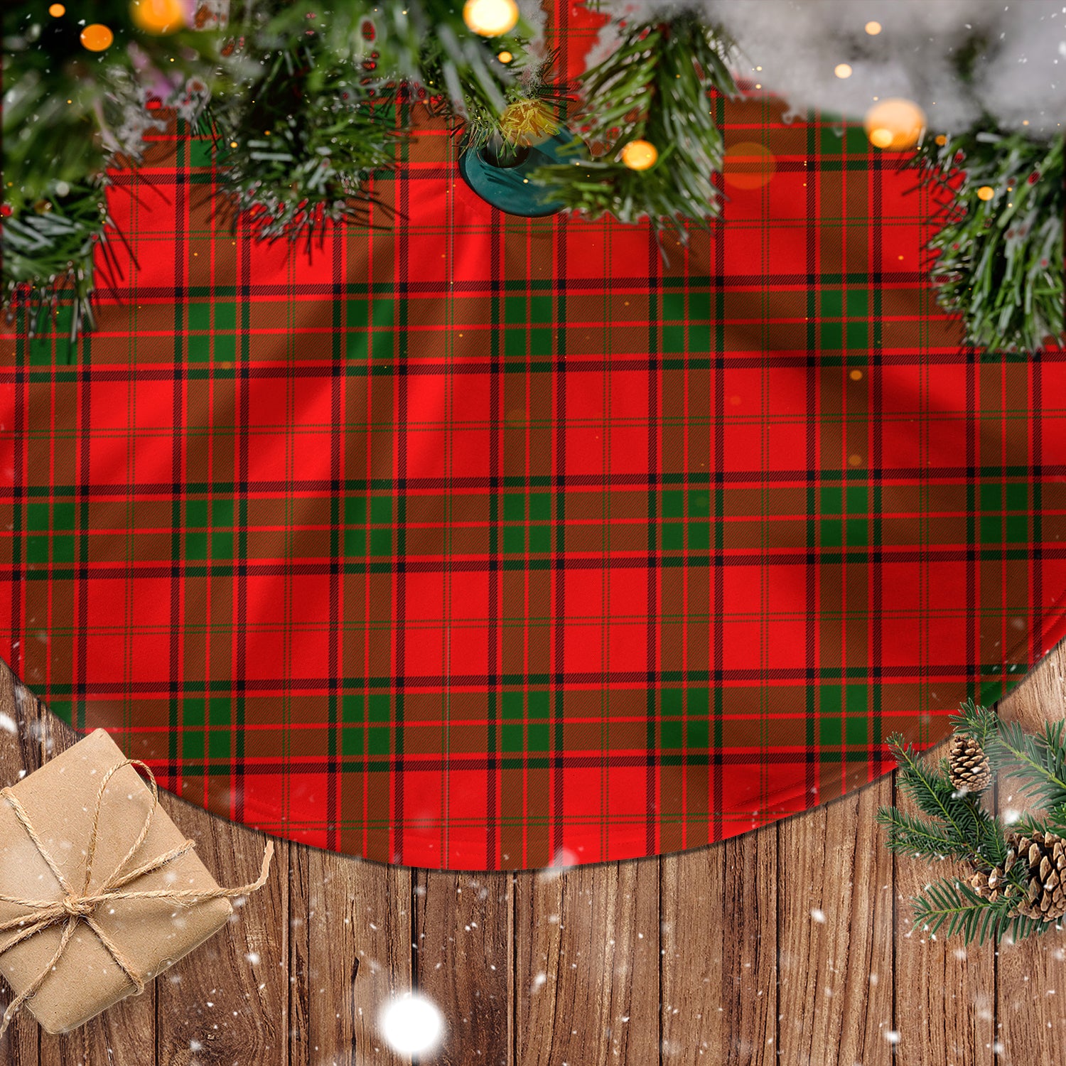 Adair Tartan Christmas Tree Skirt - Tartanvibesclothing