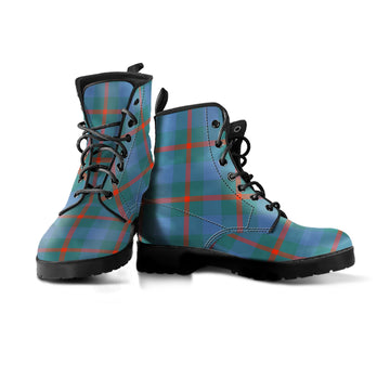 Agnew Ancient Tartan Leather Boots