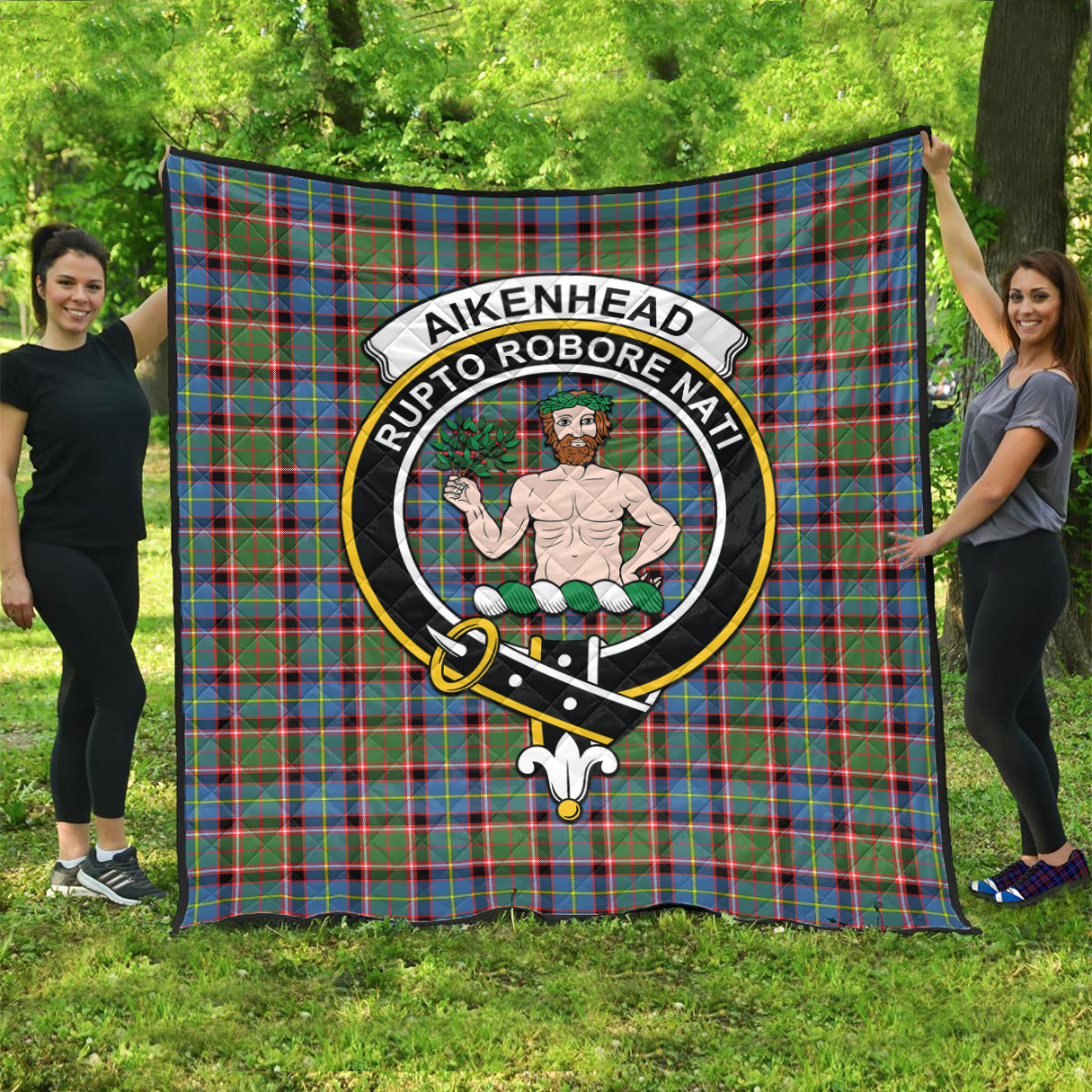 Aikenhead Tartan - Military T-Shirt main image 1