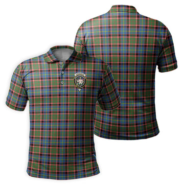 Aikenhead Tartan Men's Polo Shirt with Family Crest