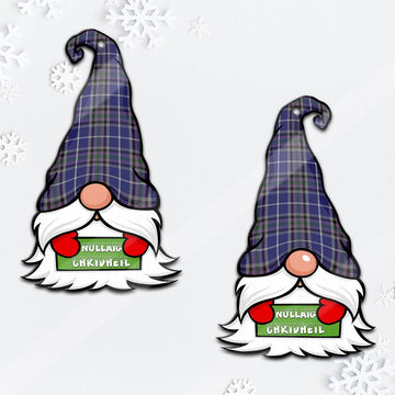 Alexander of Menstry Gnome Christmas Ornament with His Tartan Christmas Hat