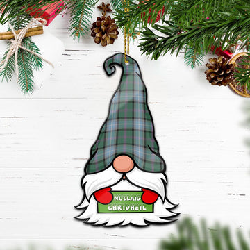 Alexander of Menstry Hunting Gnome Christmas Ornament with His Tartan Christmas Hat