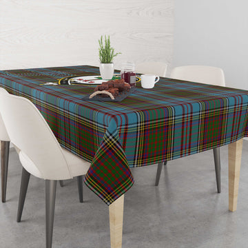 Anderson Tatan Tablecloth with Family Crest