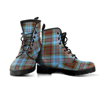 Anderson Ancient Tartan Leather Boots