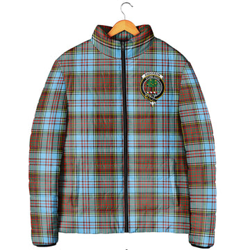 Anderson Ancient Tartan Padded Jacket with Family Crest