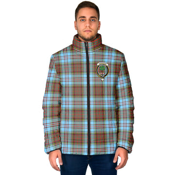 Anderson Ancient Tartan Padded Jacket with Family Crest
