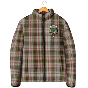 Anderson Dress Tartan Padded Jacket with Family Crest