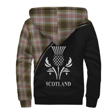 Anderson Dress Tartan Sherpa Hoodie with Family Crest Curve Style