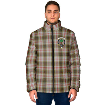 Anderson Dress Tartan Padded Jacket with Family Crest