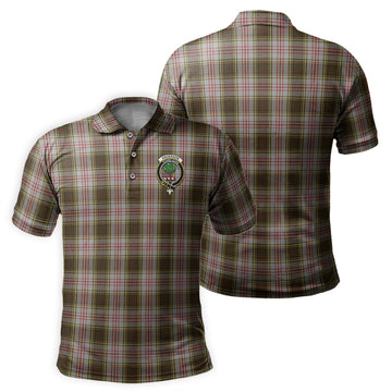 Anderson Dress Tartan Men's Polo Shirt with Family Crest