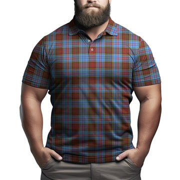 Anderson Modern Tartan Mens Polo Shirt
