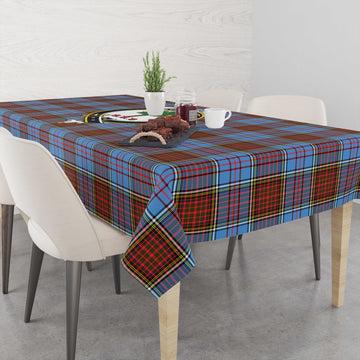 Anderson Modern Tatan Tablecloth with Family Crest