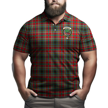 Anderson of Arbrake Tartan Men's Polo Shirt with Family Crest