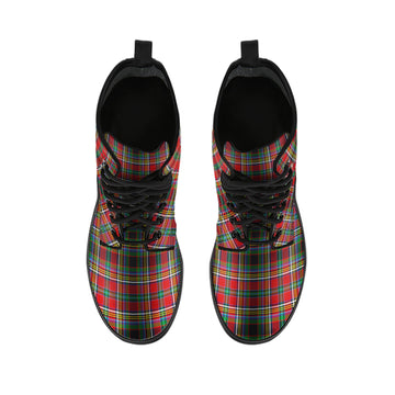 Anderson of Arbrake Tartan Leather Boots