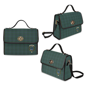 Arbuthnot Tartan Waterproof Canvas Bag with Family Crest
