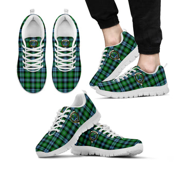Arbuthnot Ancient Tartan Sneakers with Family Crest