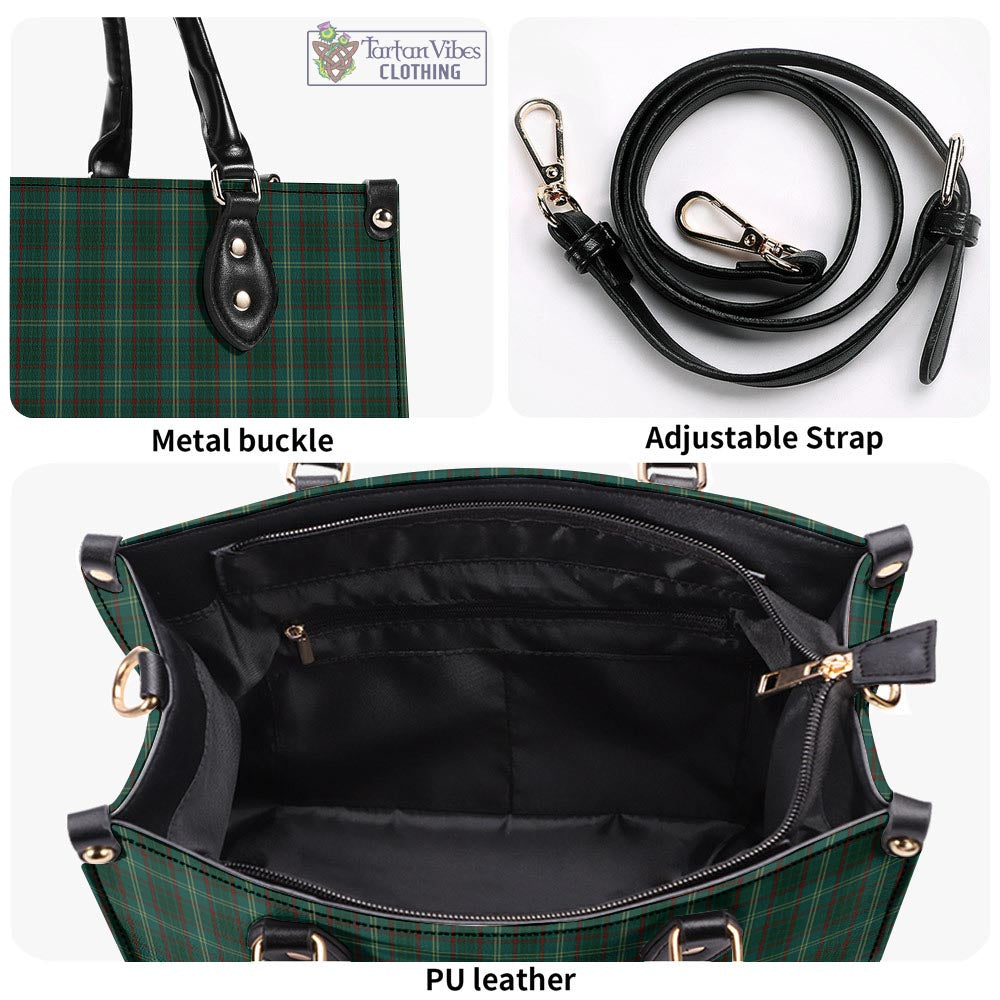Tartan Vibes Clothing Armagh County Ireland Tartan Luxury Leather Handbags