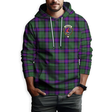 Armstrong Modern Tartan Hoodie with Family Crest