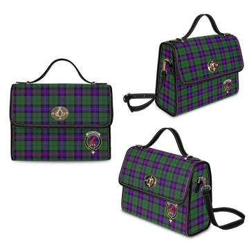Armstrong Modern Tartan Waterproof Canvas Bag with Family Crest