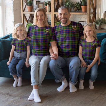 Arnott Tartan T-Shirt with Family Crest