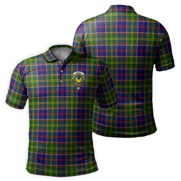 Arnott Tartan Men's Polo Shirt with Family Crest