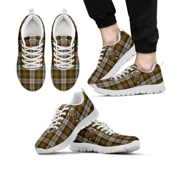 Baillie Dress Tartan Sneakers with Family Crest