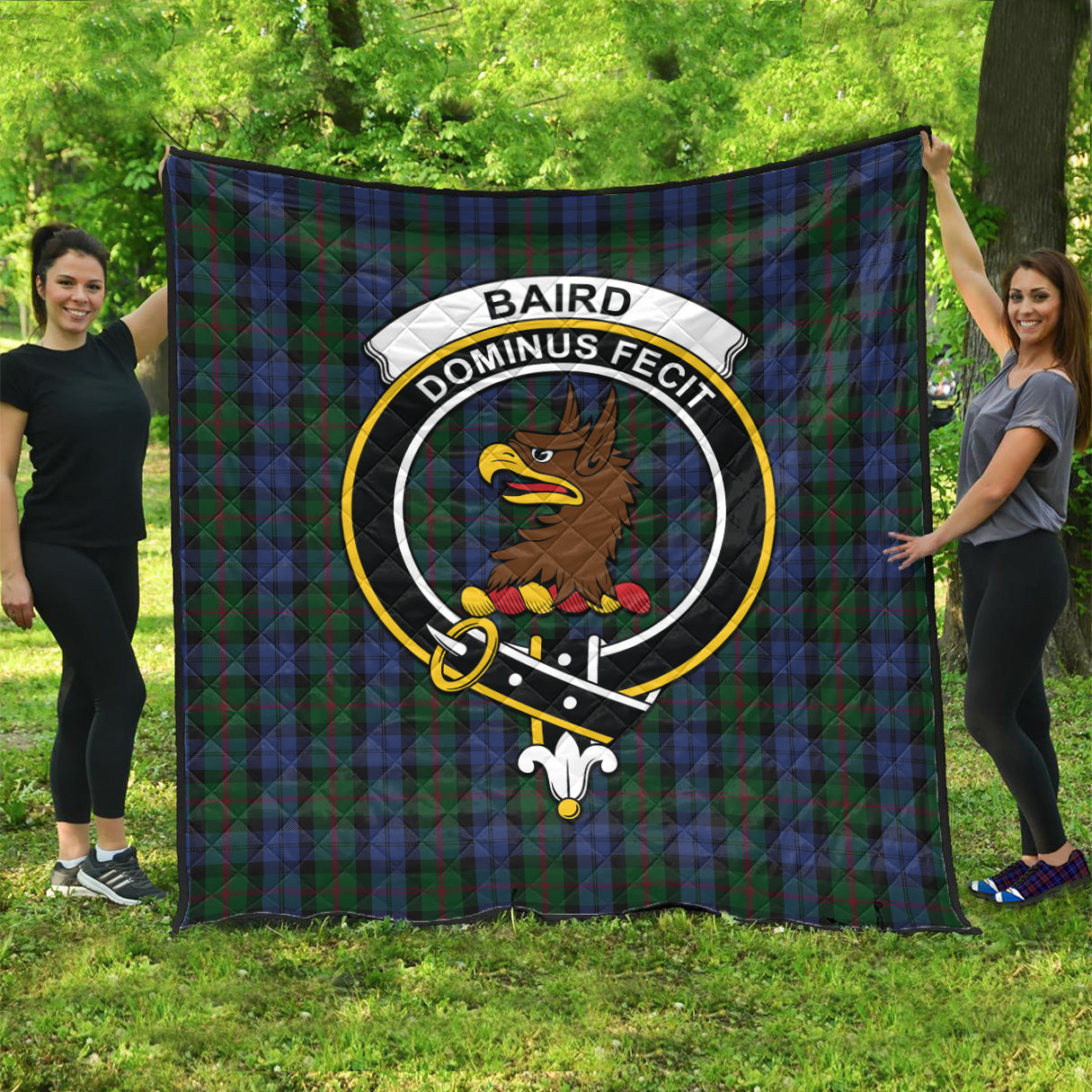 Baird Modern Tartan Crest Neck Gaiter - Bandana