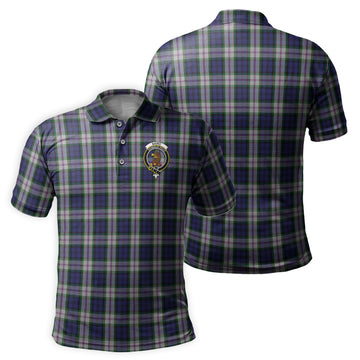 Baird Dress Tartan Men's Polo Shirt with Family Crest