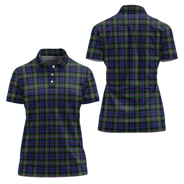 Baird Modern Tartan Polo Shirt For Women