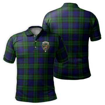 Bannatyne Tartan Men's Polo Shirt with Family Crest