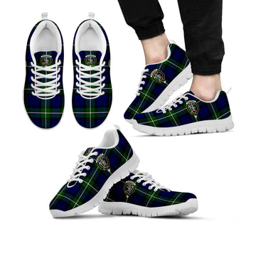 Bannerman Tartan Sneakers with Family Crest