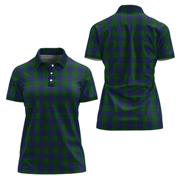 Barclay Tartan Polo Shirt For Women