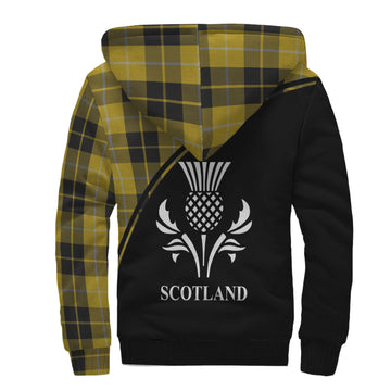 Barclay Dress Tartan Sherpa Hoodie with Family Crest Curve Style