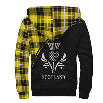 Barclay Dress Modern Tartan Sherpa Hoodie with Family Crest Curve Style