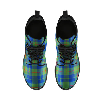 Barclay Hunting Ancient Tartan Leather Boots