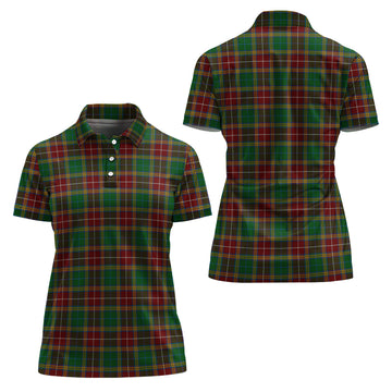 Baxter Tartan Polo Shirt For Women