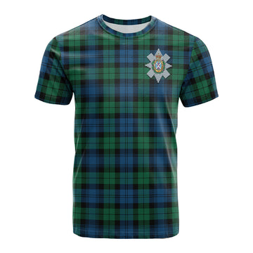 Black Watch Ancient Tartan T-Shirt with Family Crest