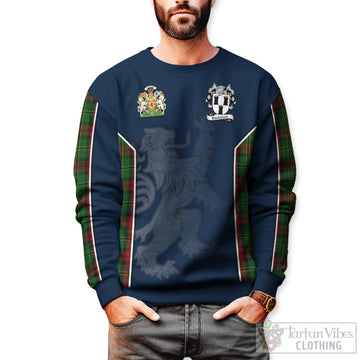 Blackstock Hunting Tartan Sweater with Family Crest and Lion Rampant Vibes Sport Style