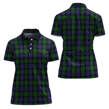 Blair Tartan Polo Shirt For Women