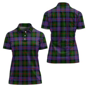 Blair Modern Tartan Polo Shirt For Women